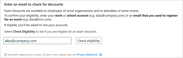 Exam Discounts