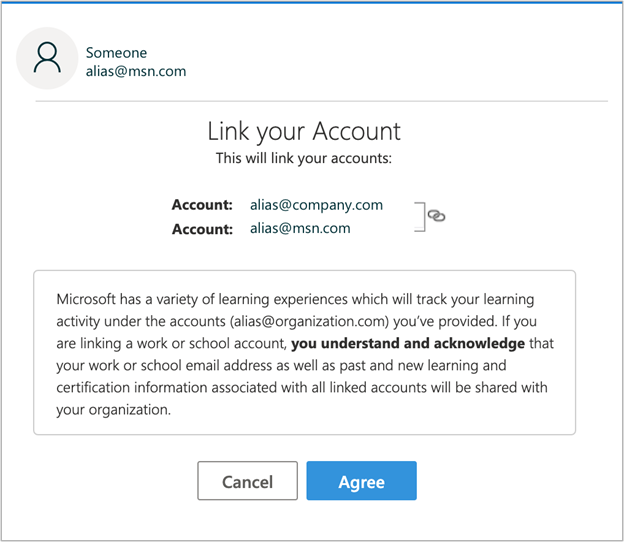 Link your accounts