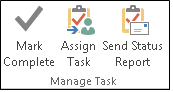 Location of Assign Task button in Dynamics 365 apps Location of Assign Task button in Dynamics 365 apps.