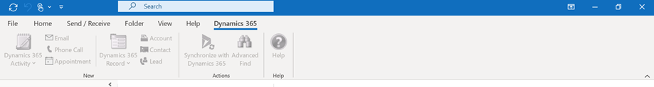 Dynamics 365 Ribbon is disabled Dynamics 365 Ribbon is disabled.
