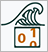 Wave label quantity step icon