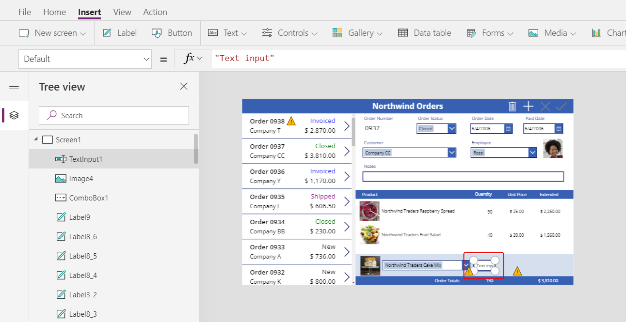 Resize and move text-input box.