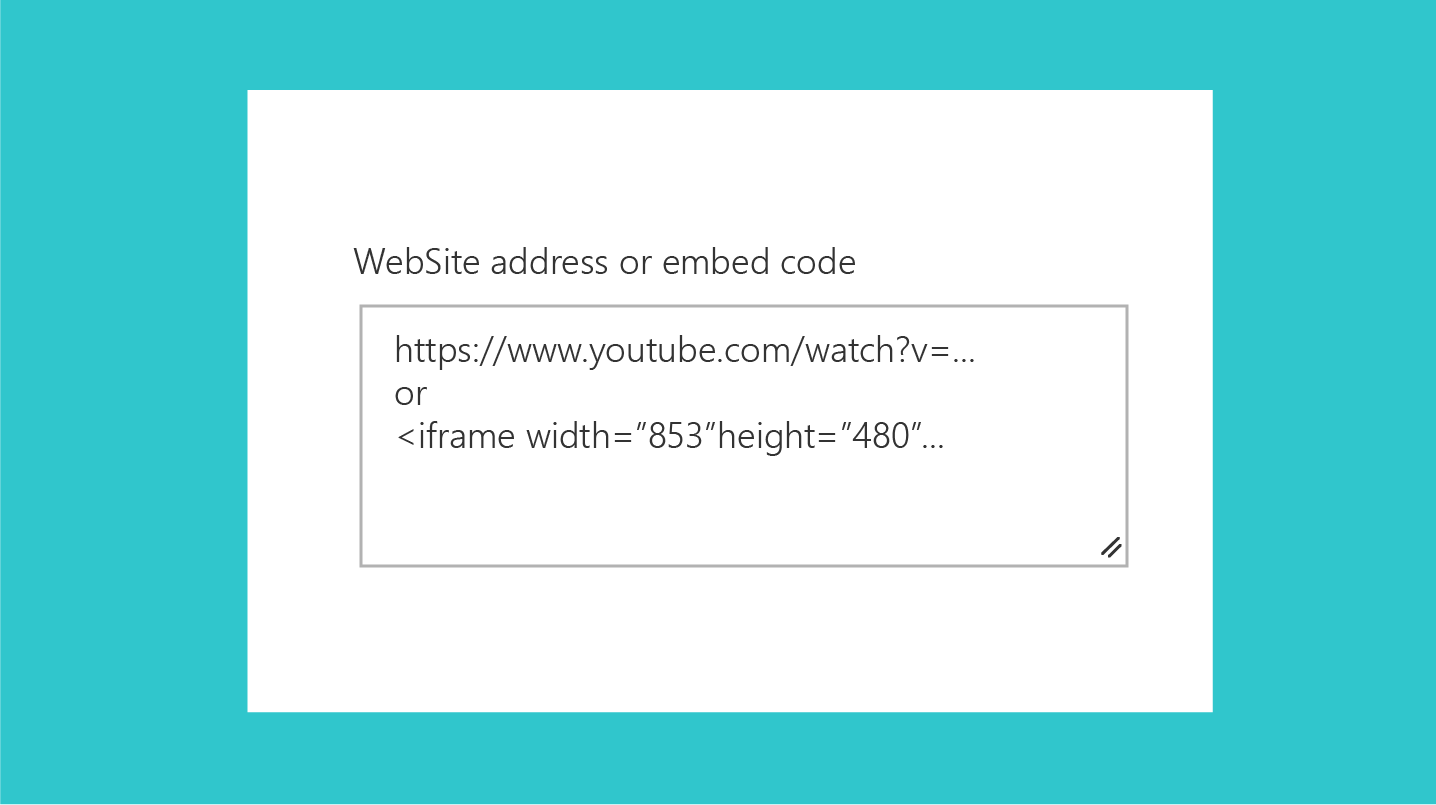 Web part hint text