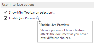 InfoTip in Visual Studio