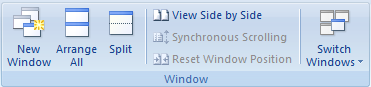 screen shot of disorganized command group