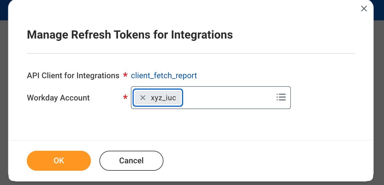 Workday account field: Add ISU