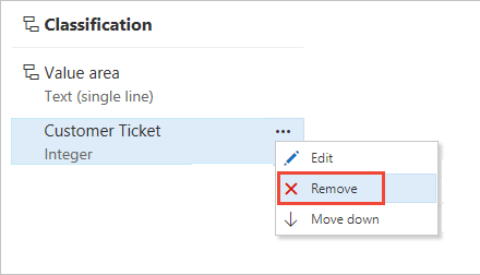 Remove field from bug work item type