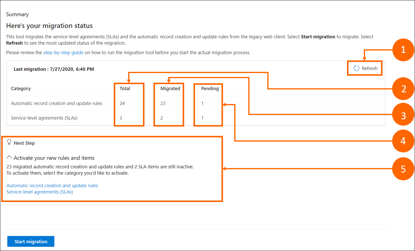 Migration tool - Step 6 Migration tool - Step 6.
