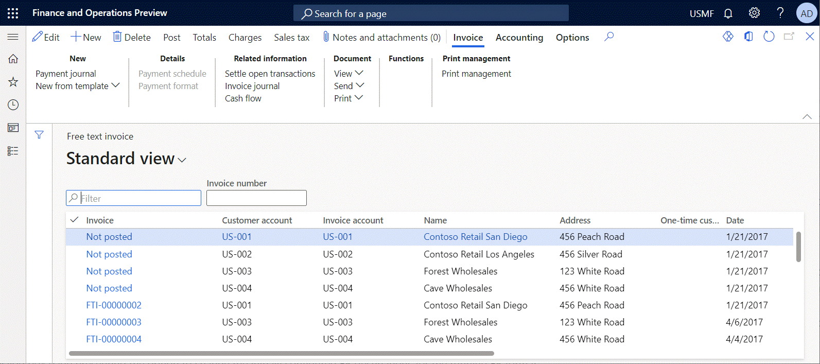 Screenshot of the dialog box that gives the option to change the initially configured ER destinations for the running ER format.