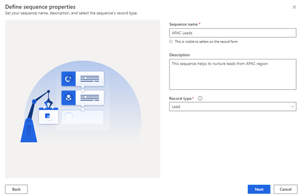 Sequence Creation And Activation In The Sales Accelerator | Microsoft Learn