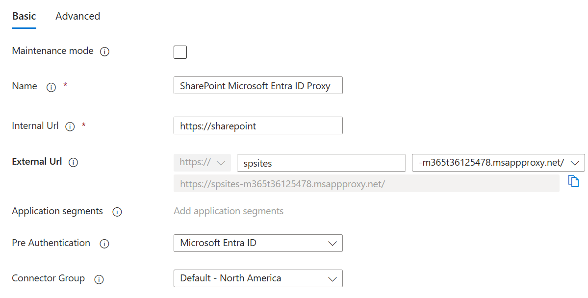 Publish SharePoint as application