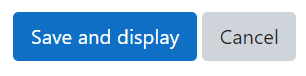 Save and Display