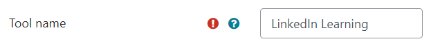 Moodle Tool Name
