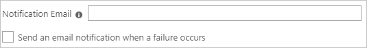 Send notification email