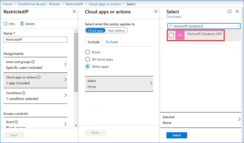 Restricted IP Microsoft Dynamics ERP cloud app Restricted IP Microsoft Dynamics ERP cloud app.
