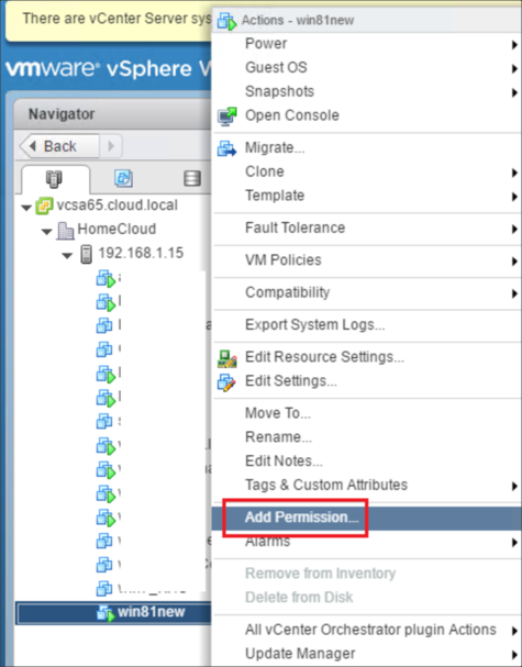 Creating a Veeam service account