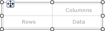 Blank Matrix with 1 row and 1 column group Blank Matrix with 1 row and 1 column group