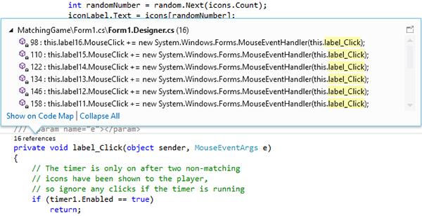 CodeLens UI CodeLens UI