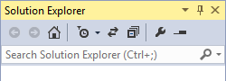 Docked tool window