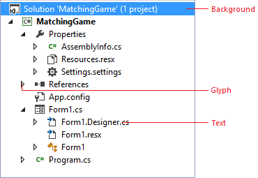 Tree view (redline)
