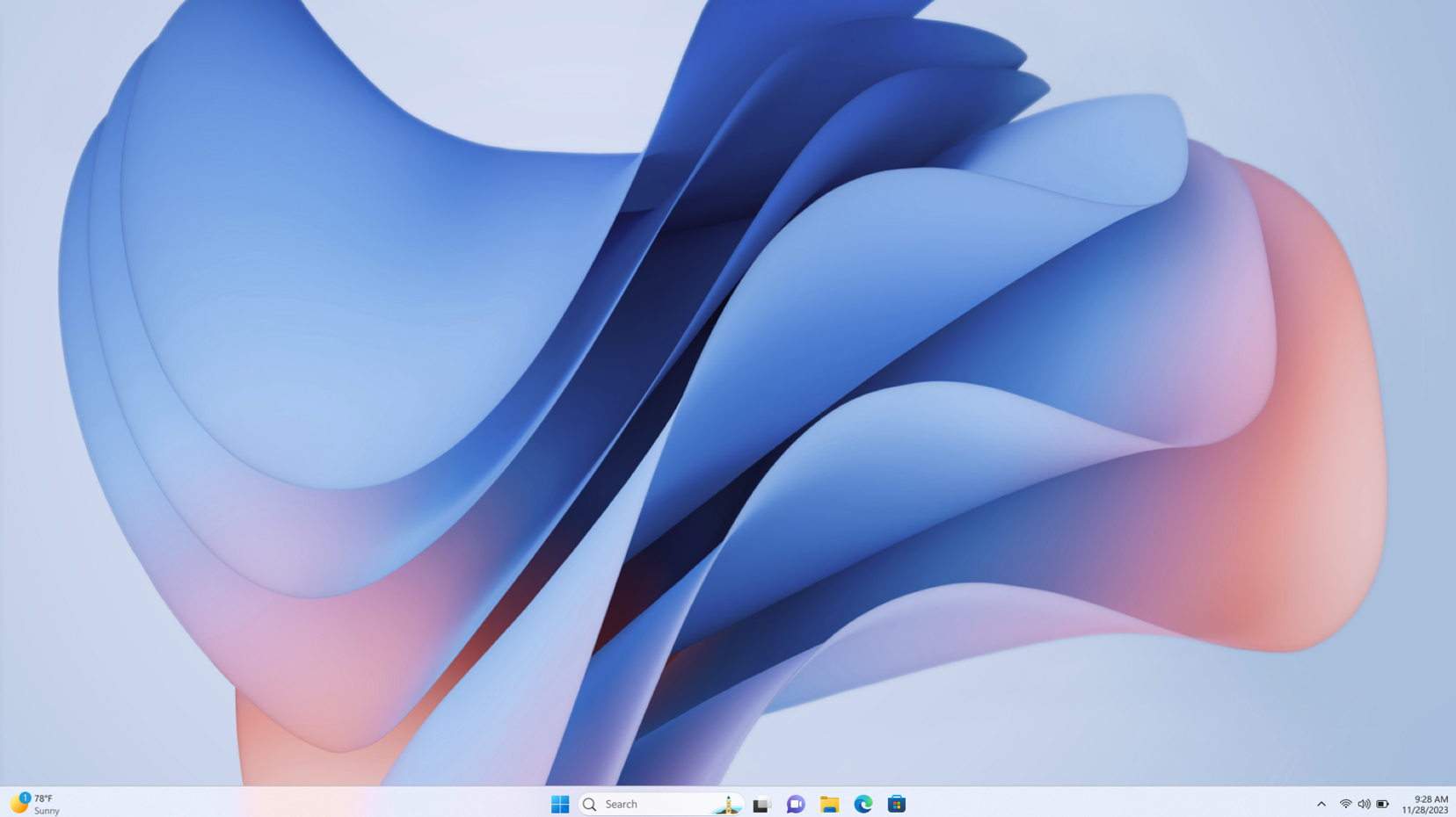 Screenshot showing the Taskbar badge color will now match your Windows accent color instead of always appearing red.
