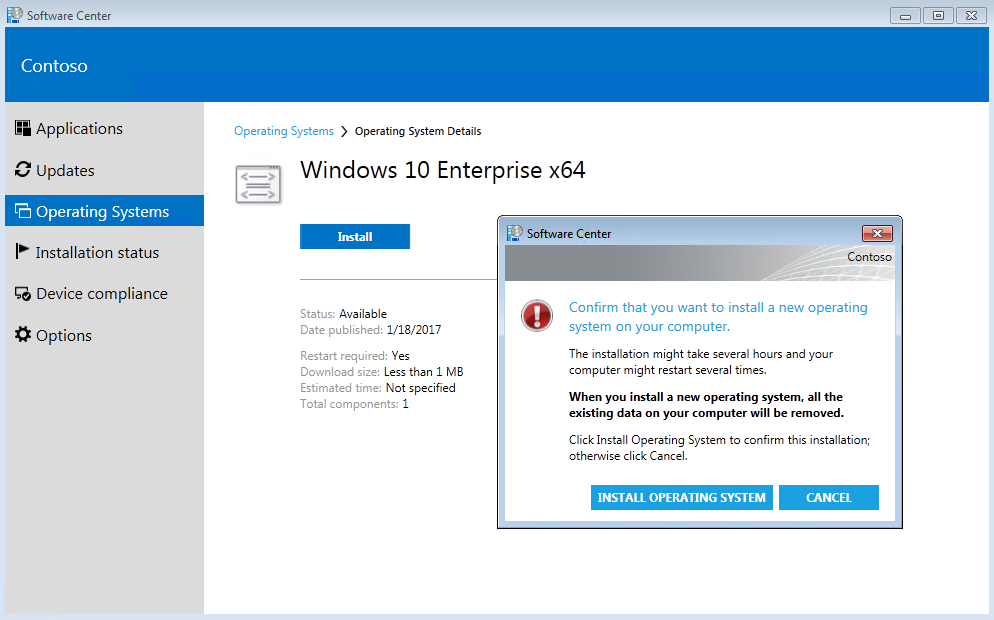 Steps to deploy Windows 10 with Configuration Manager | Microsoft Learn