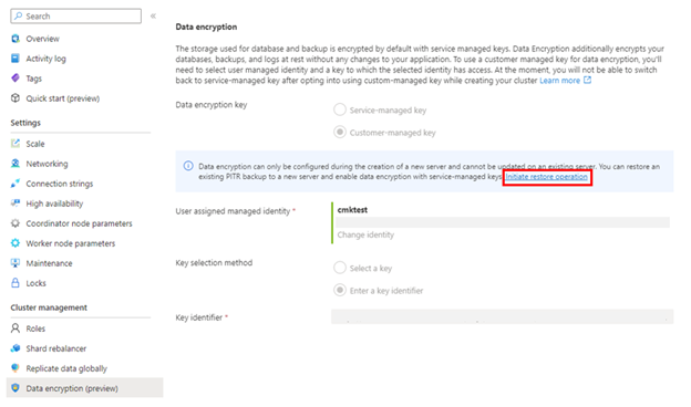Screenshot of PITR.