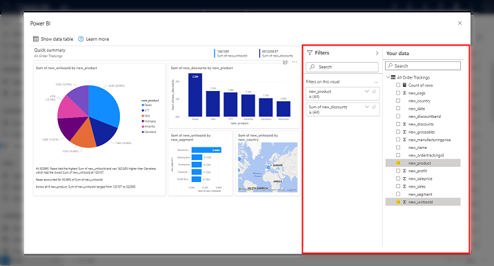 Graphical user interface application Word Description automatically generated
