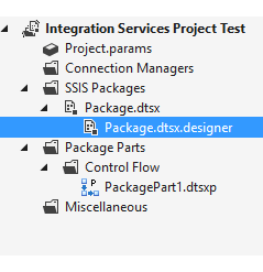 Solution Explorer with control flow templates Solution Explorer with control flow templates