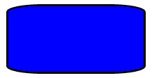 A rendered Rectangle.