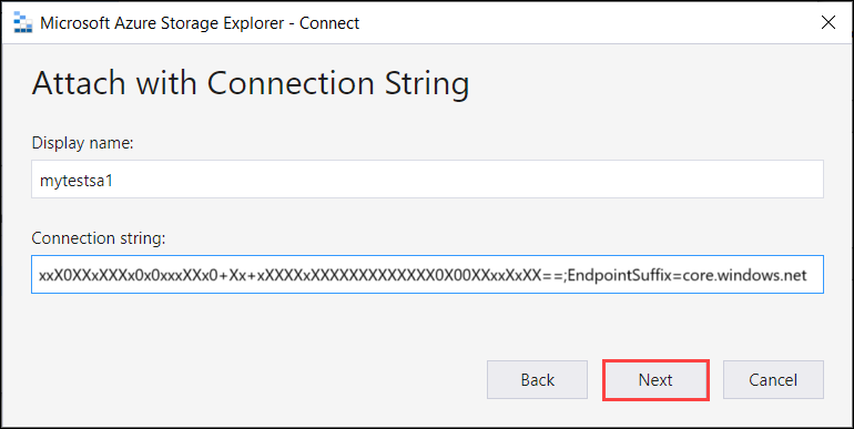 Verify data transfer 5