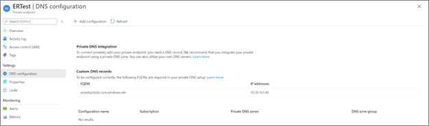 Create a Private DNS Zone