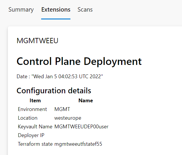 Screenshot that shows the Azure DevOps pipeline run results.