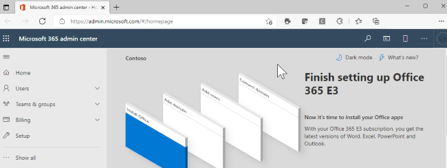 Screenshot of Microsoft 365 AC sign in.