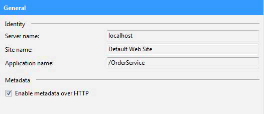 AppFabricConfiguration-General General tab of the App Fabric Configuration dialog