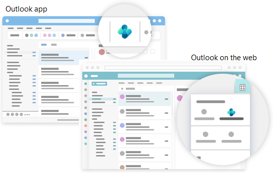 Access Business Central add-ins in Outlook.