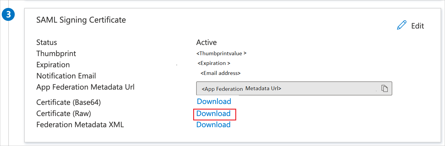 Certificate Screenshot shows the Certificate download link.