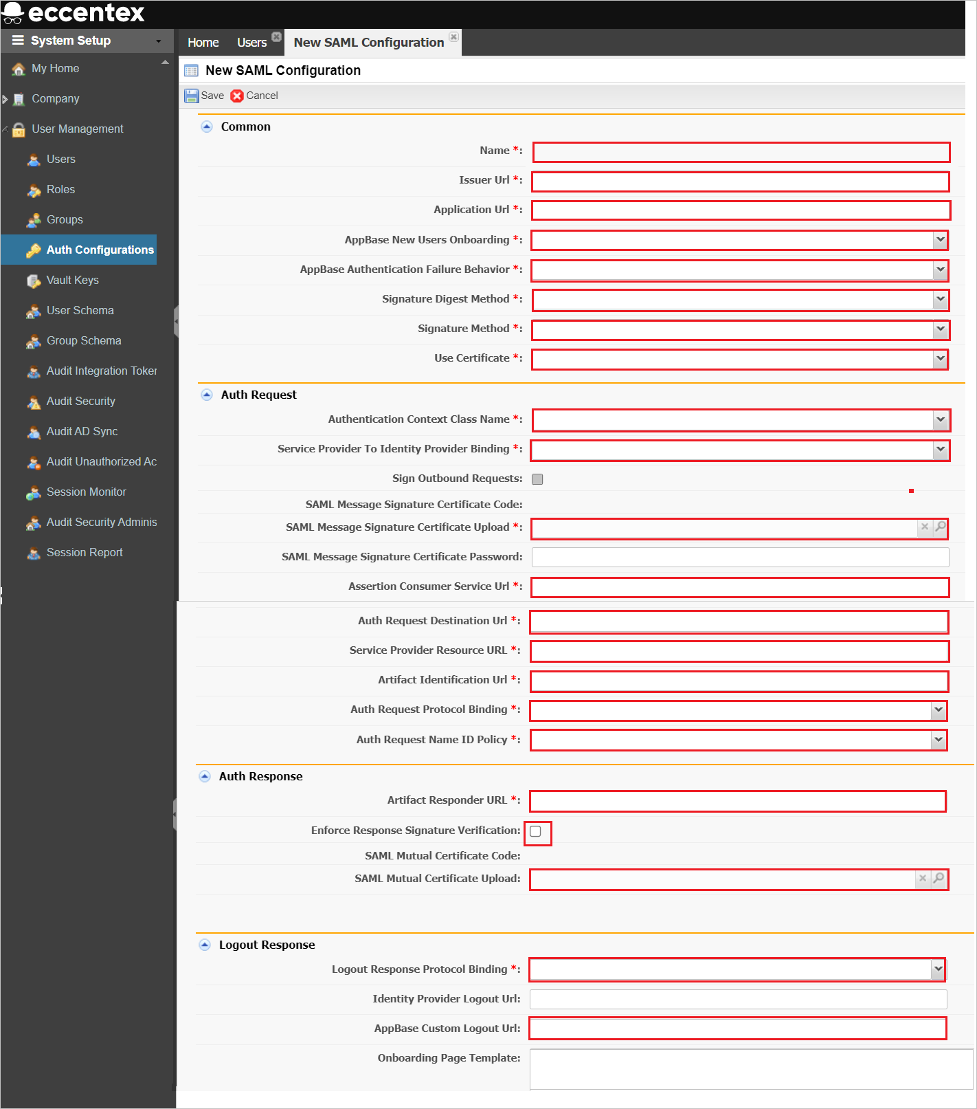 SAML Configuration Screenshot shows the Azure SAML configuration.