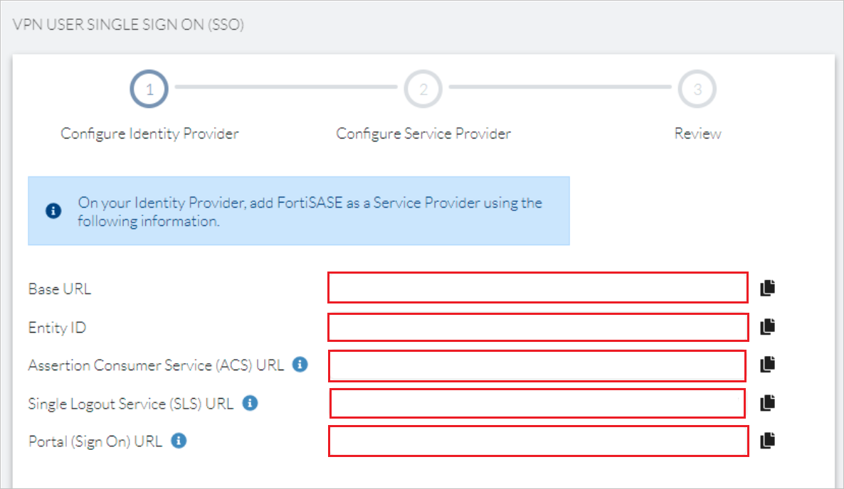 Configuration Screenshot that shows the Configuration