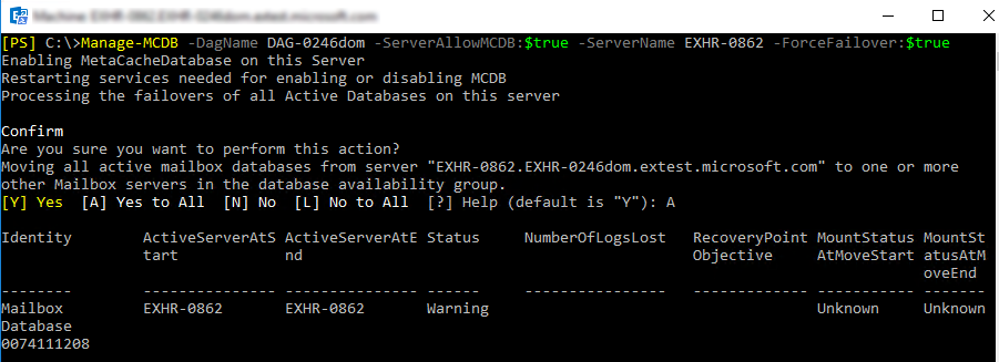MCDB run ServerAllowMCDB.