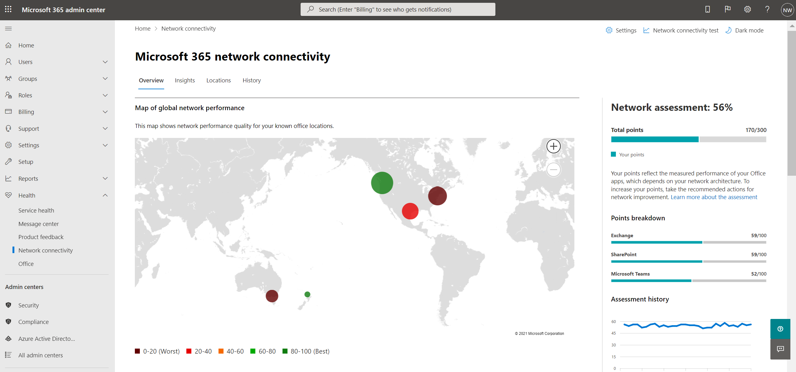 Network connectivity test tool.