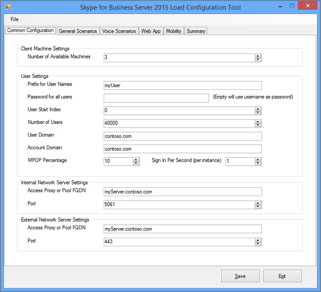 The User Provisioning tab showing Common Configuration tab.