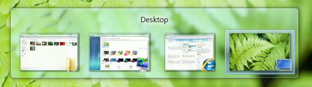 screen shot of window with four graphics and label