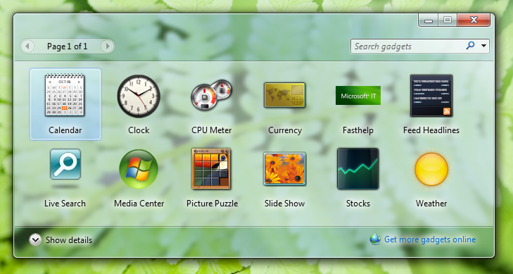 screen shot of window with twelve graphics