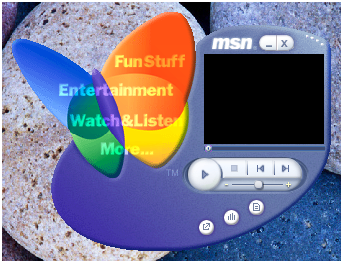 screen shot of distracting frame