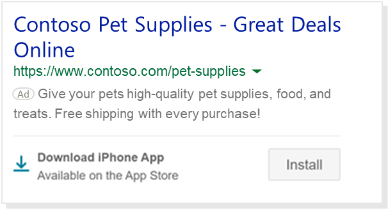 App extension.