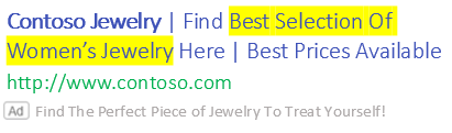 Audience ad example with IF function