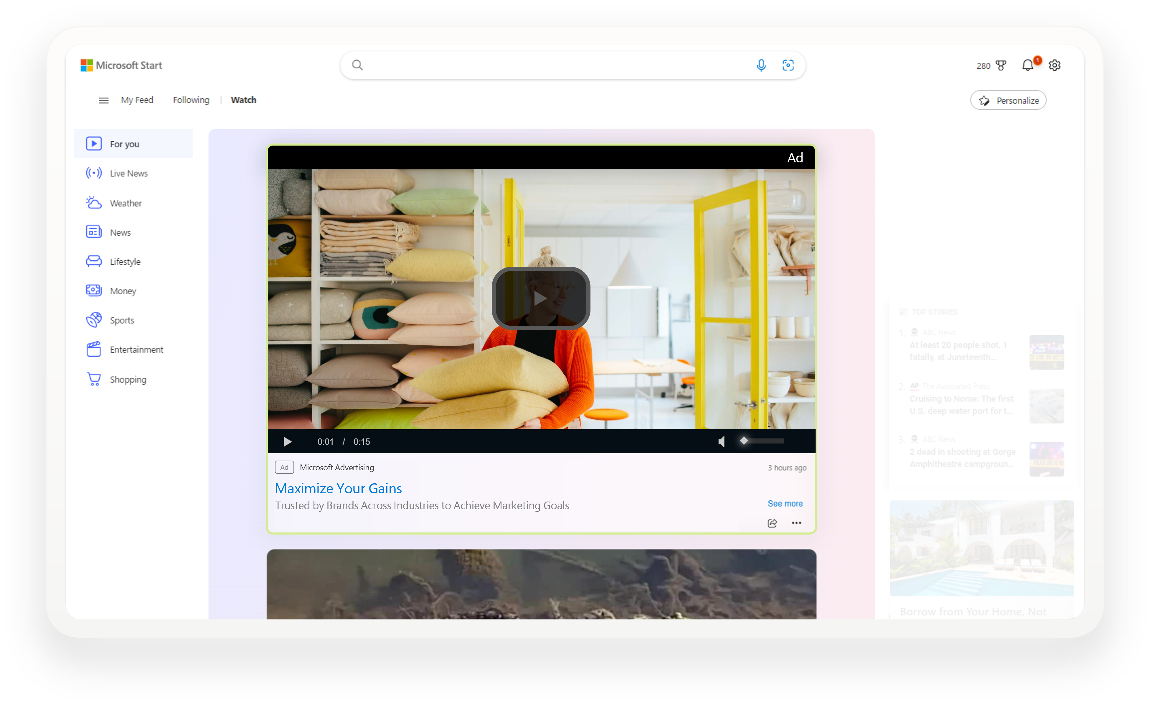 Sample online Video ad.