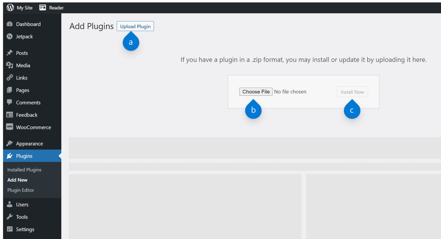 Install the UET plugin in Wordpress.