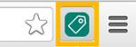UET Tag Helper icon in Chrome bar.